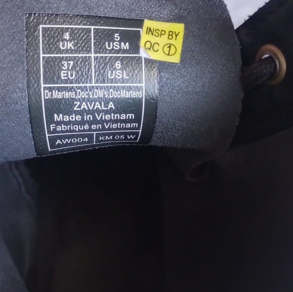 Dr Martens Combat Boots Zavala main image 6